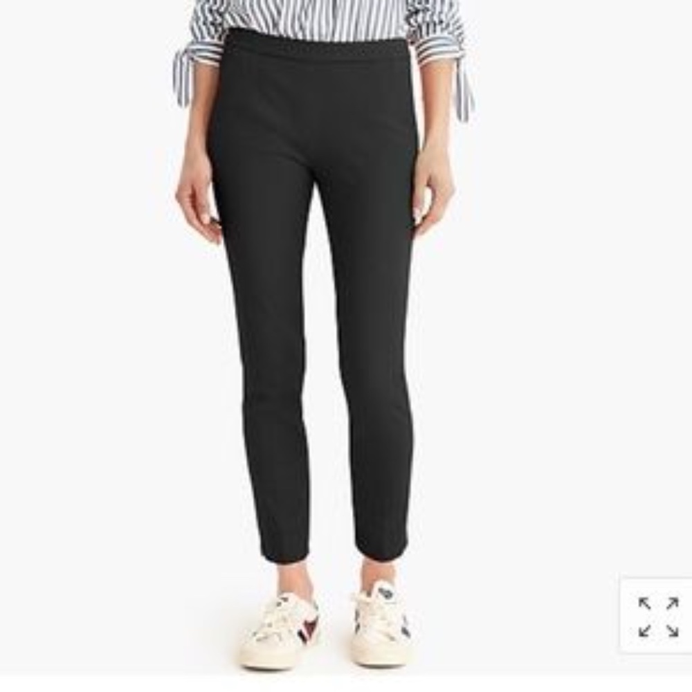J Crew Martie Pant, black, size 4P
